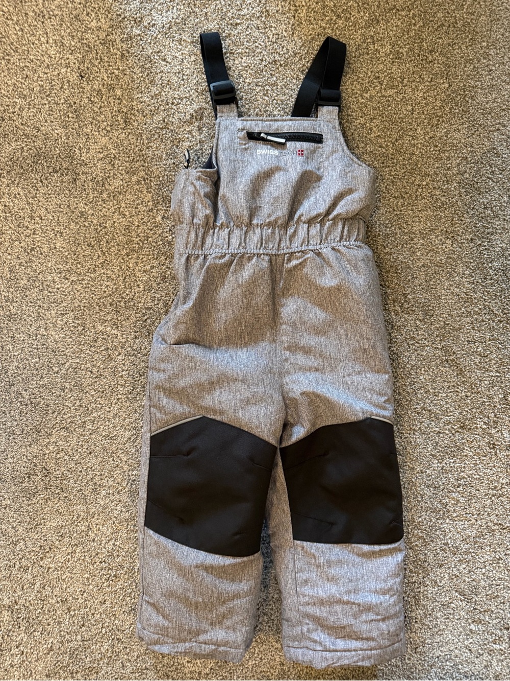 SwissGear Toddler Grey Snow Bib Overalls
